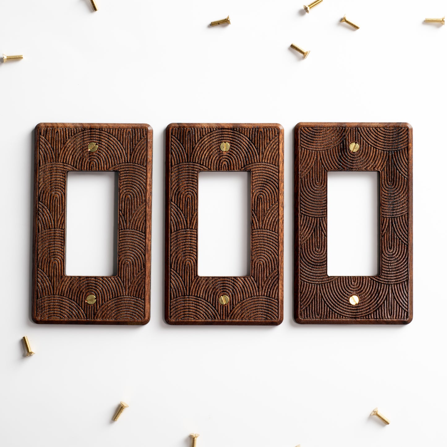 3 pack Rainbow Light Switch Plate Single Gang Rocker or Decora